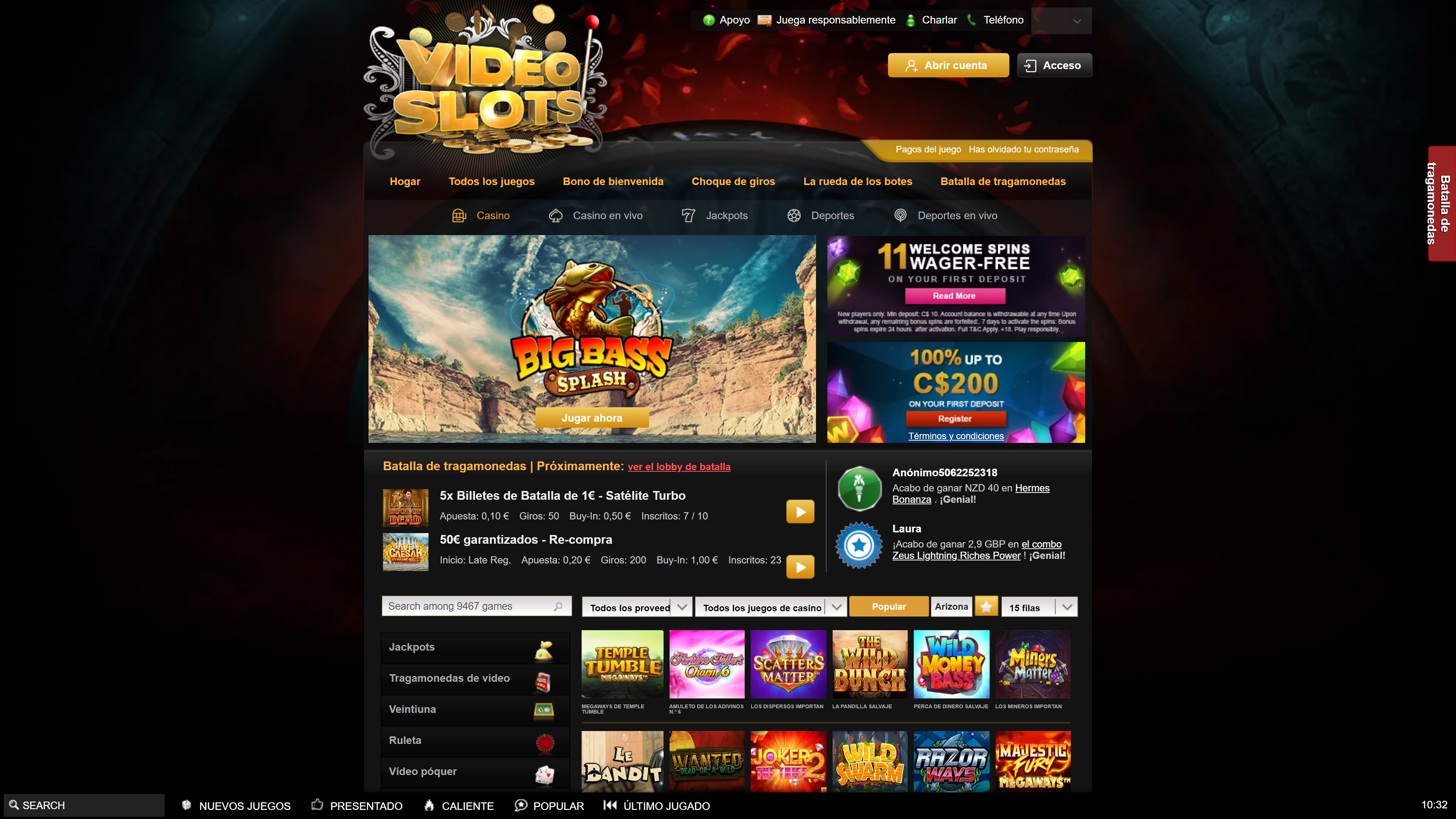 Videoslots Casino